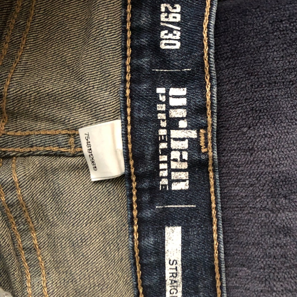 Men’s urban pipeline/ depart west jeans